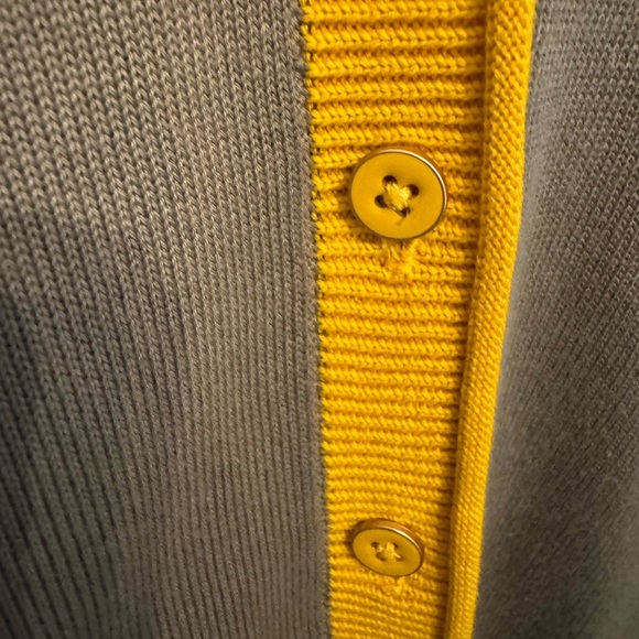 Talbots color block cardigan. Worn 1 time! - Picture 6 of 7